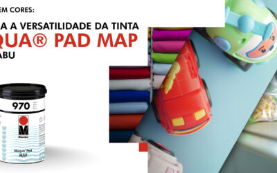 Inovação em Cores: Conheça a versatilidade da tinta Maqua® Pad MAP da Marabu.
